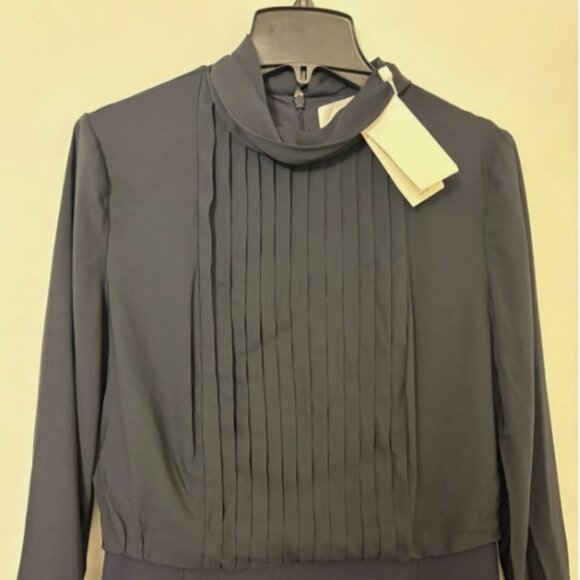 Hugo Boss DIETTE Mock Neck Long Sleeve Pencil Dress MSRP$695 German Luxury Brand - Picture 2 of 15